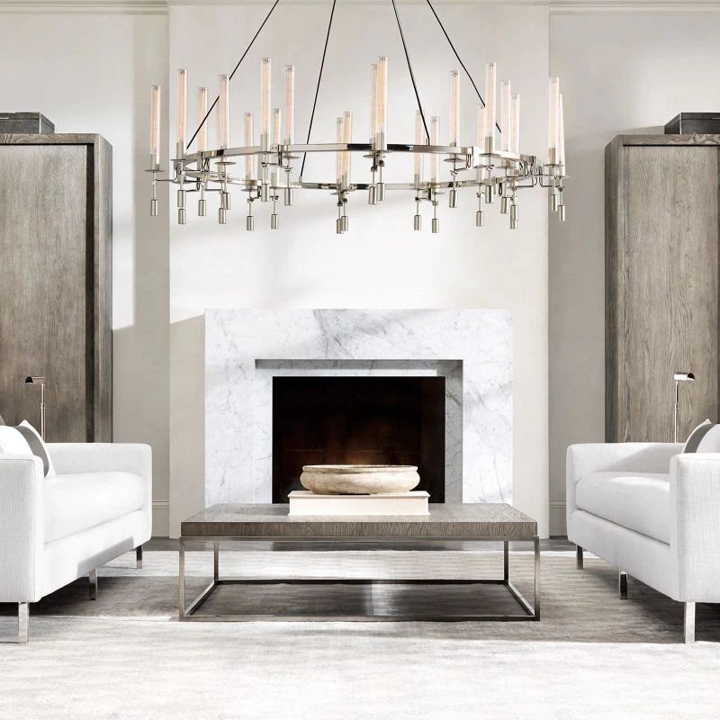 Fontanella Round Chandelier 58"
