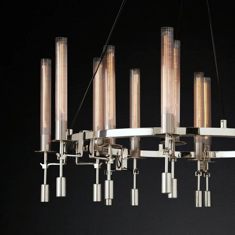 Fontanella Round Chandelier 58"