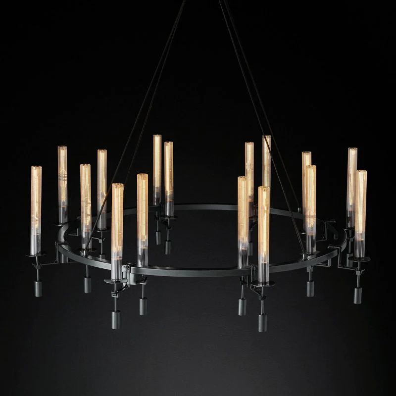 Fontanella Round Chandelier 58"