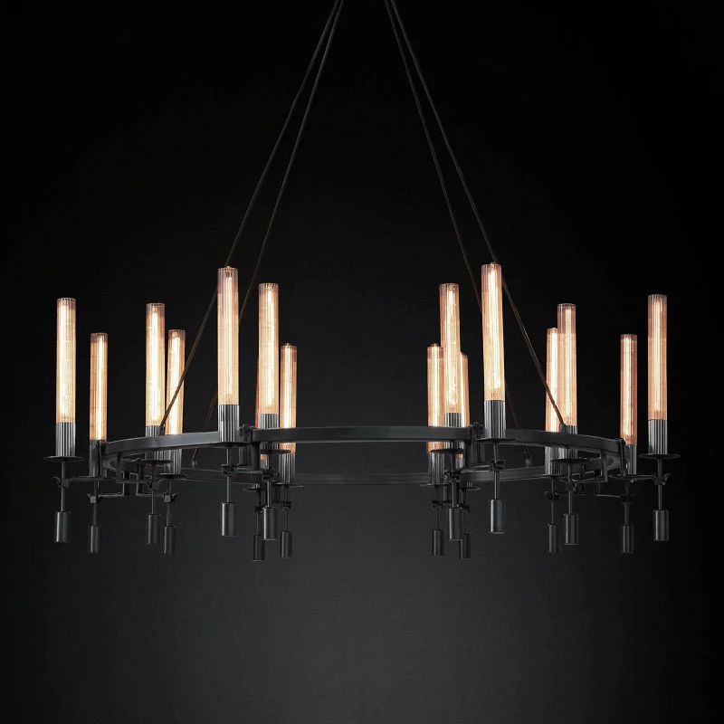 Fontanella Round Chandelier 58"