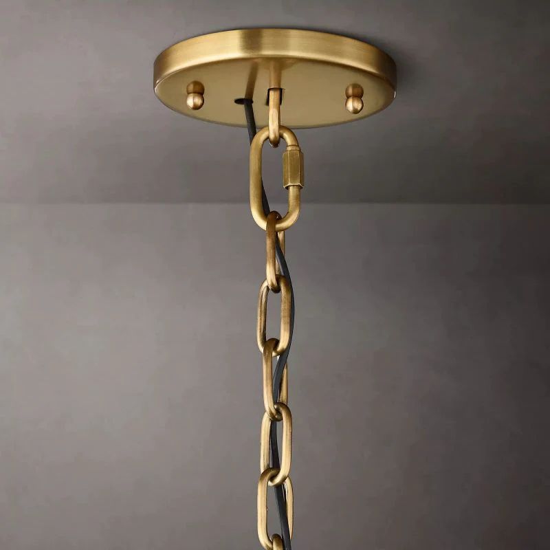 Harlou Crystal Round Living Room Chandelier 60"