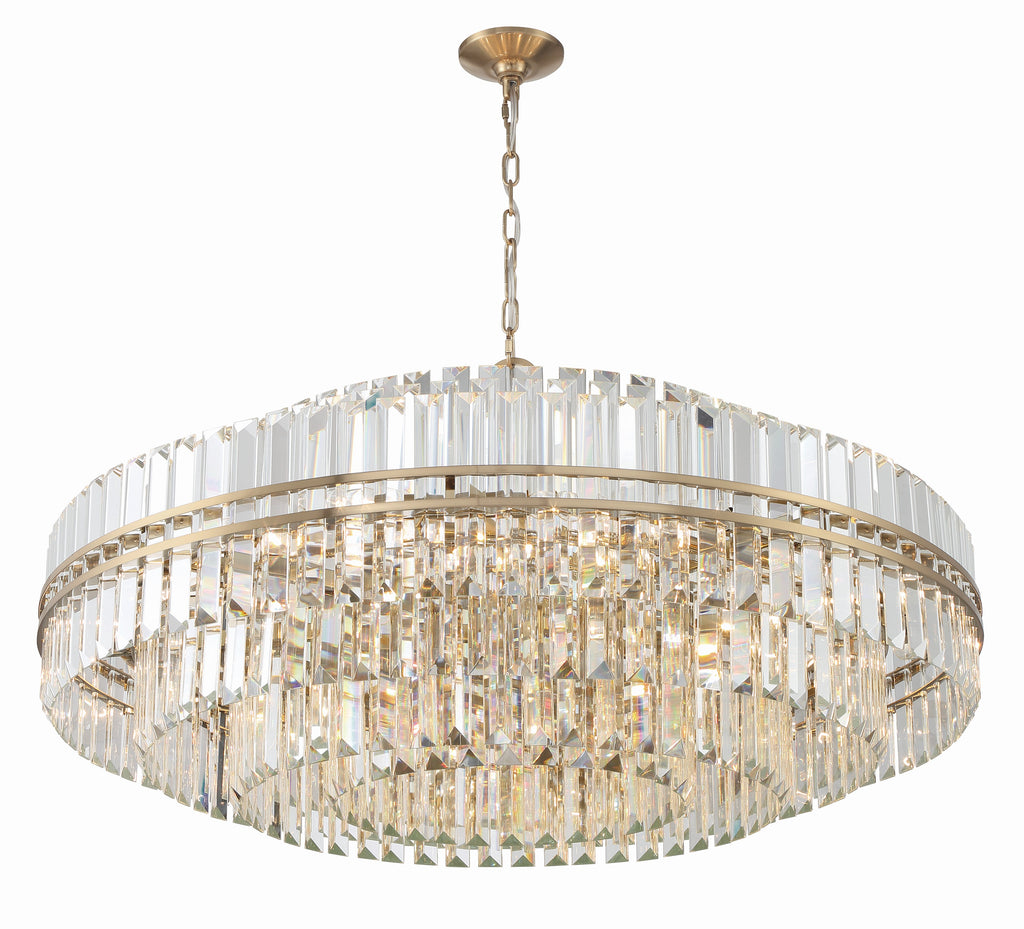 Haky Round Crystal 32 Light Chandelier