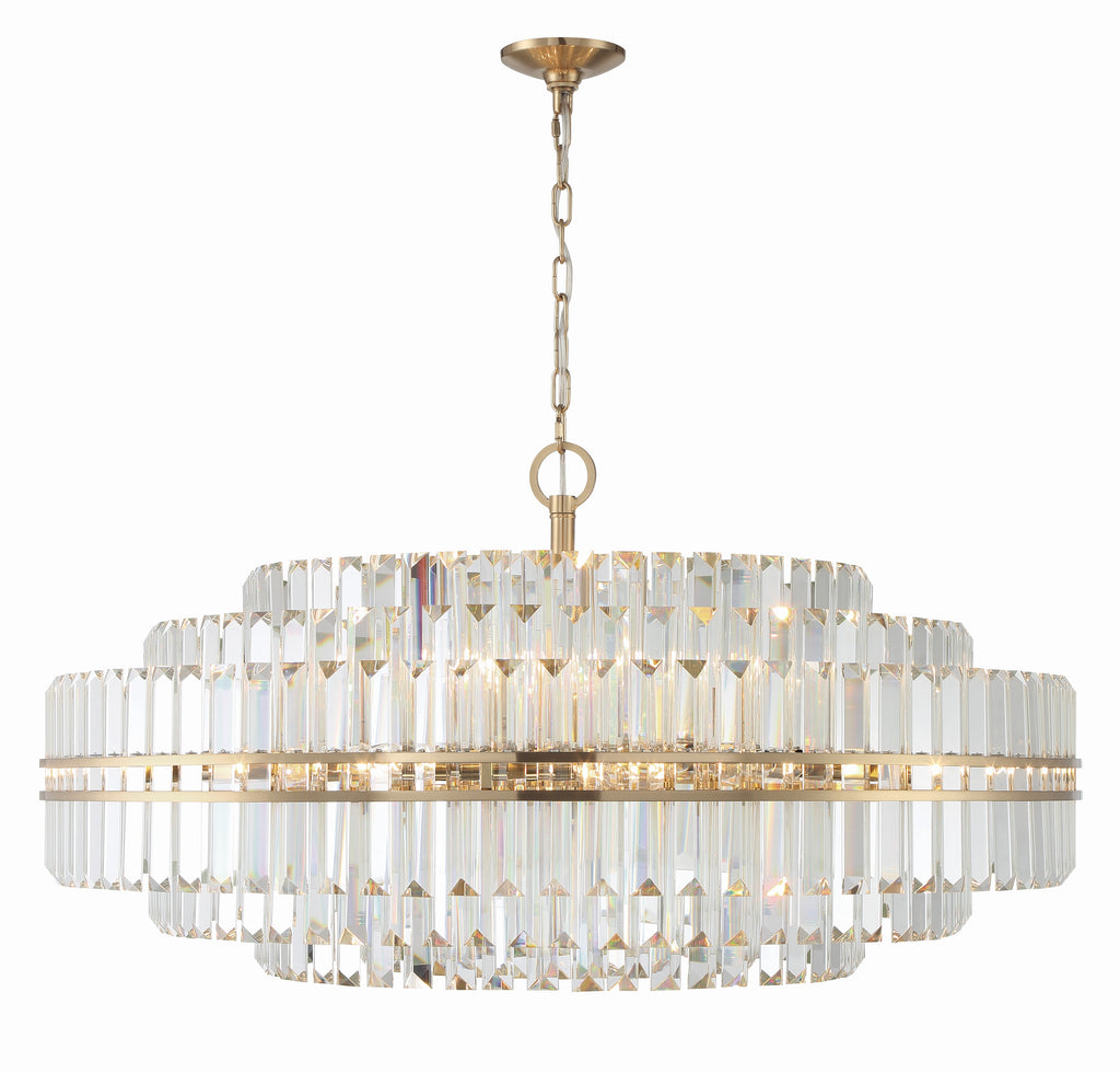 Haky Round Crystal 32 Light Chandelier