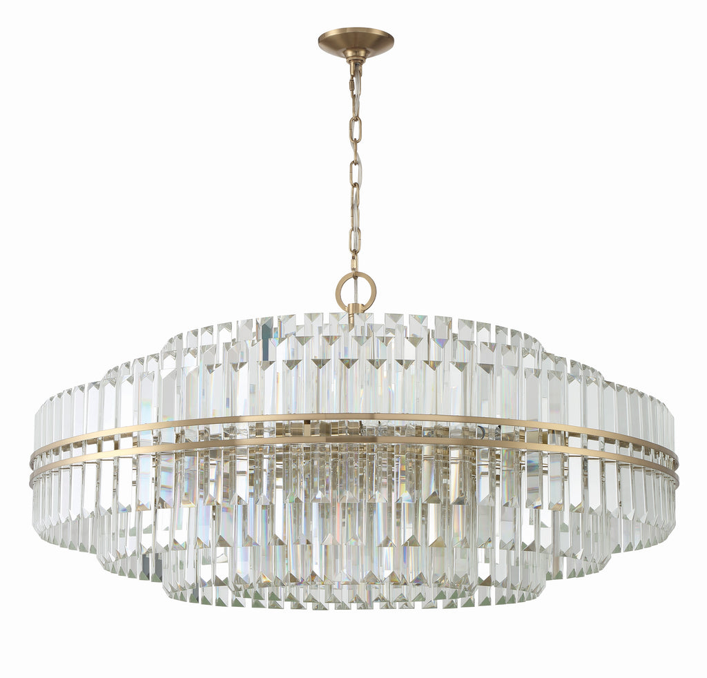 Haky Round Crystal 32 Light Chandelier