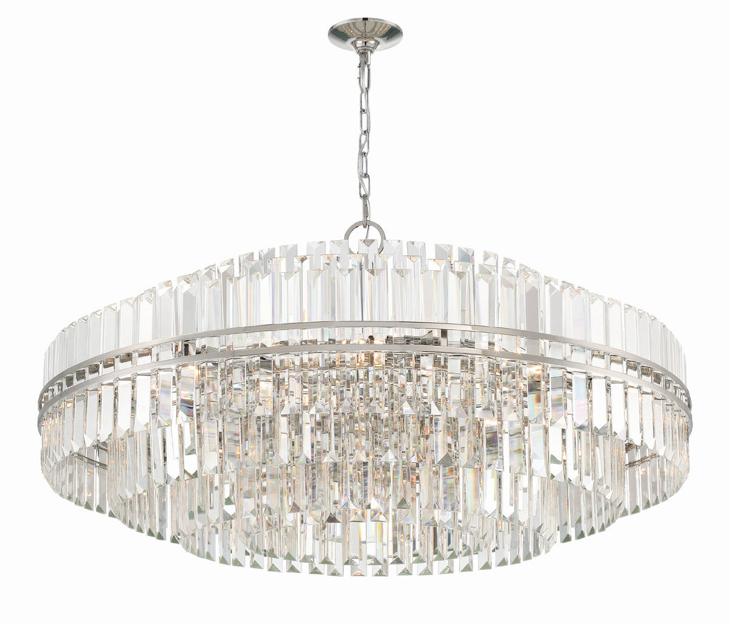 Haky Round Crystal 32 Light Chandelier