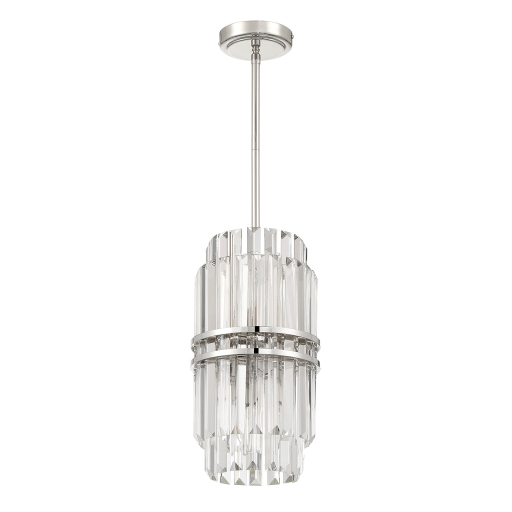 Haky Round Crystal 4 Light Chandelier