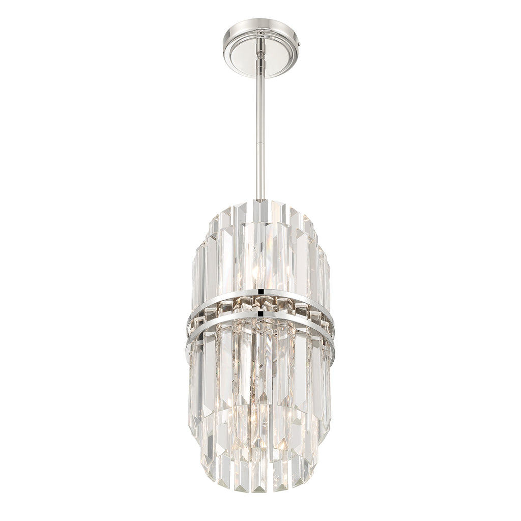Haky Round Crystal 4 Light Chandelier