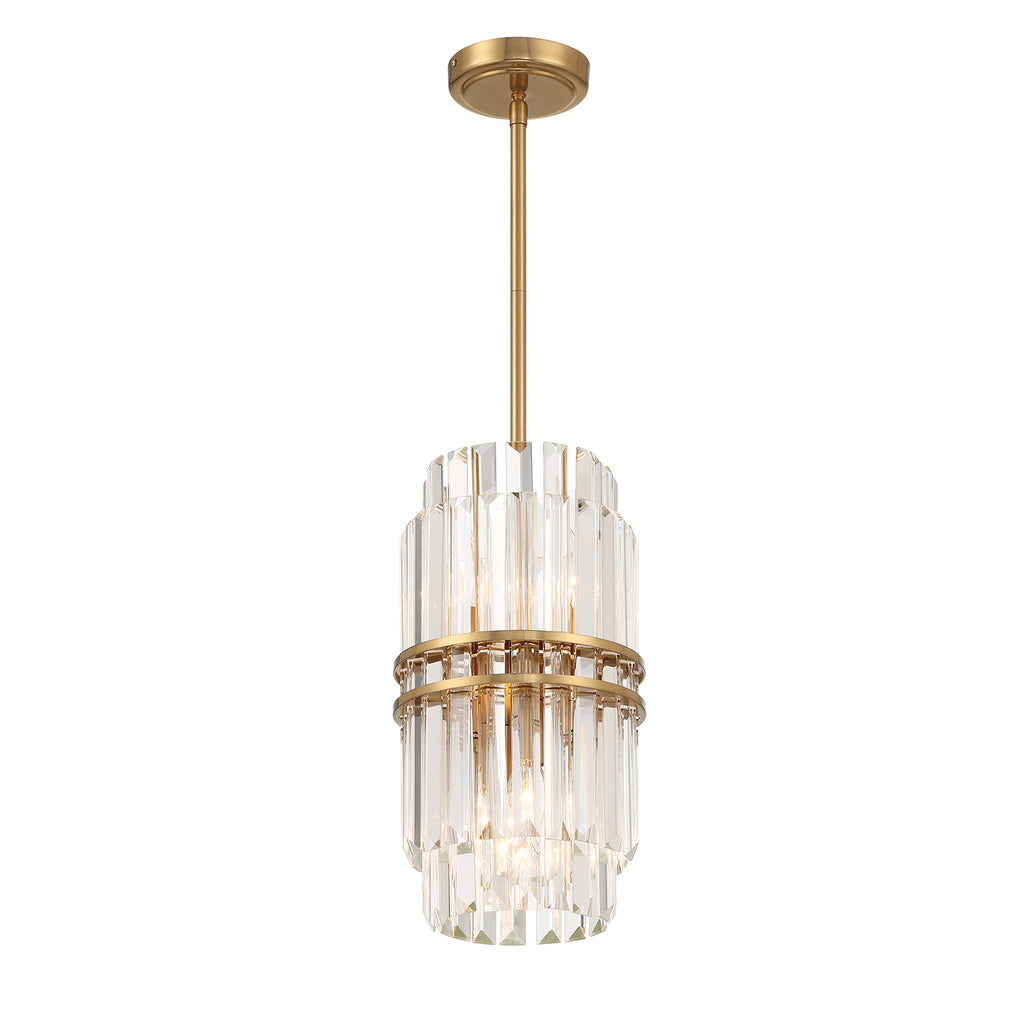 Haky Round Crystal 4 Light Chandelier
