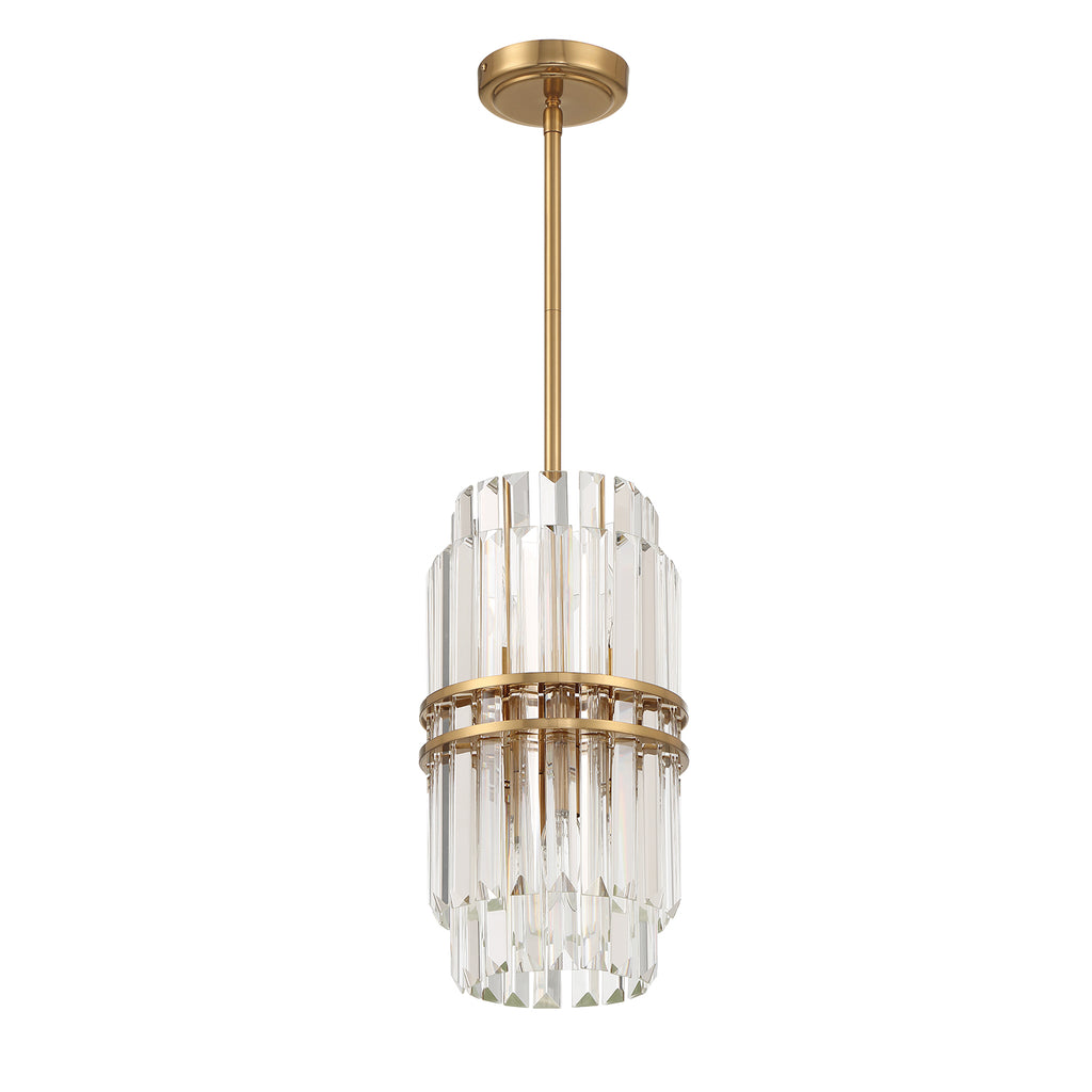 Haky Round Crystal 4 Light Chandelier