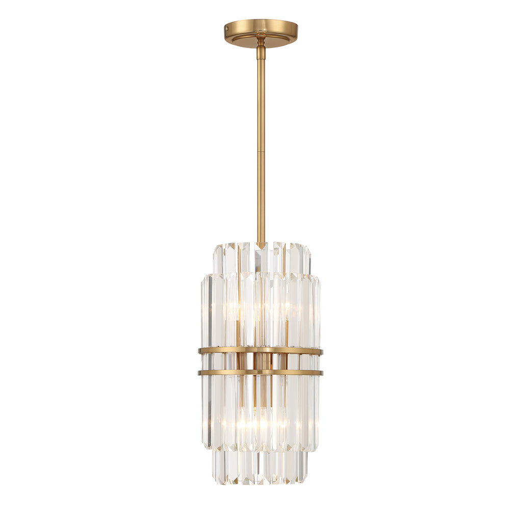 Haky Round Crystal 4 Light Chandelier