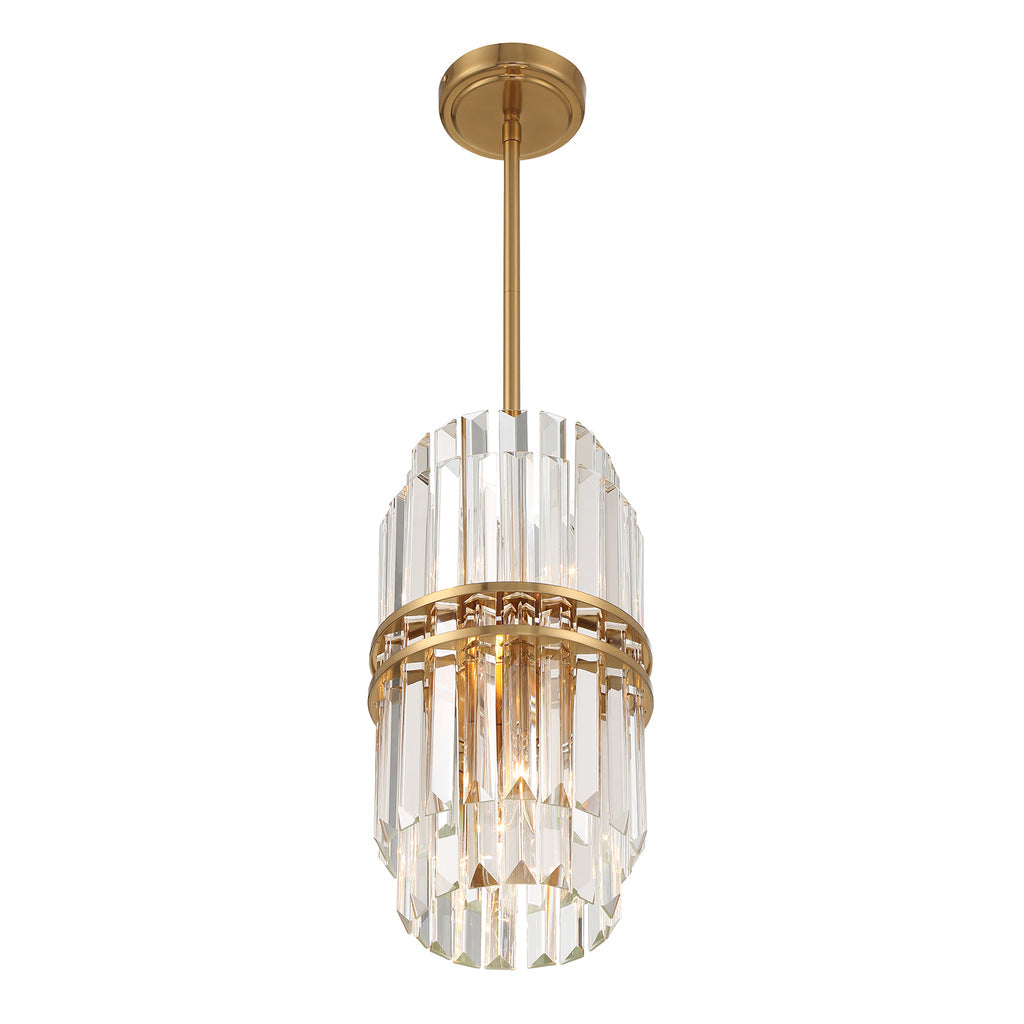 Haky Round Crystal 4 Light Chandelier
