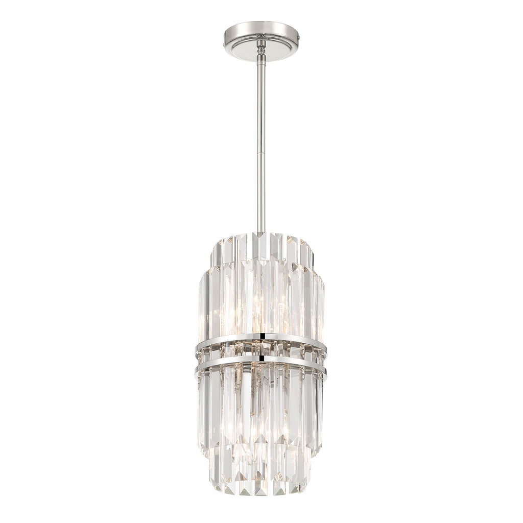 Haky Round Crystal 4 Light Chandelier