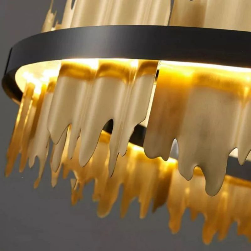 Kakira Modern Sculpture Round Chandelier