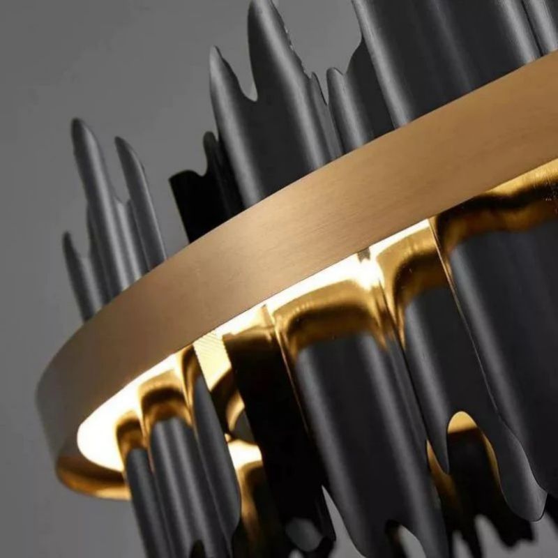 Kakira Modern Sculpture Round Chandelier