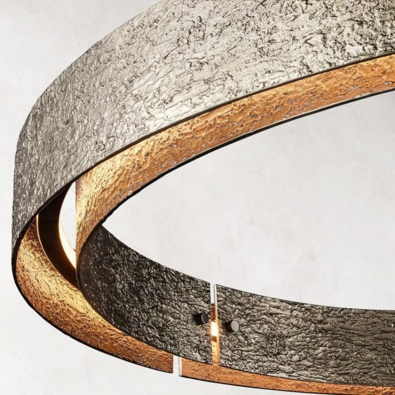 Voury Round Chandelier 48" For Living Room