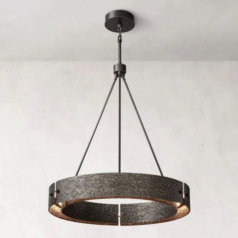 Voury Round Dining Room Chandelier 36"