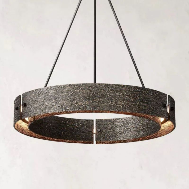 Voury Round Dining Room Chandelier 36"