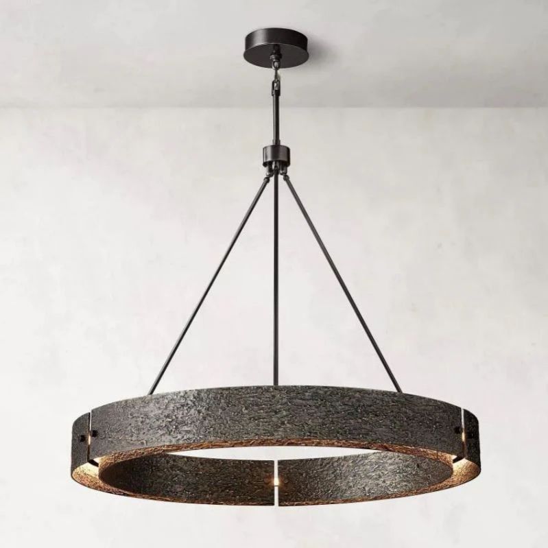 Voury Round Chandelier 48" For Living Room