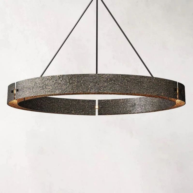 Voury Round Chandelier 60" For Living Room