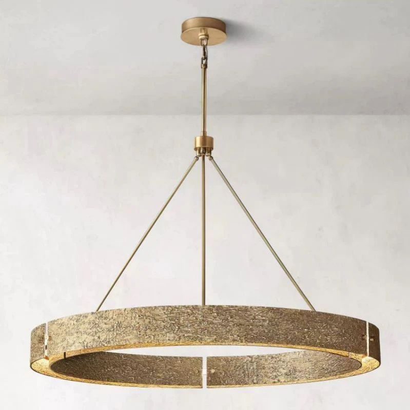 Voury Round Chandelier 60" For Living Room