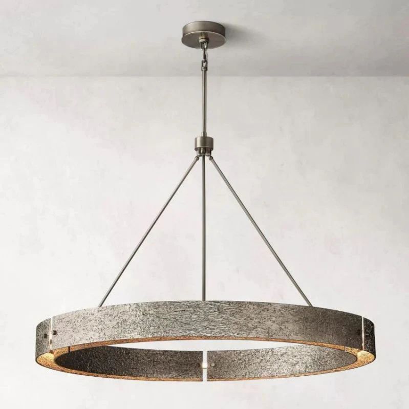 Voury Round Chandelier 60" For Living Room