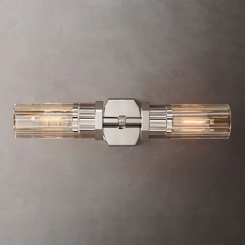 Lambet Hexagonal Linear Short Bedroom Wall Sconce