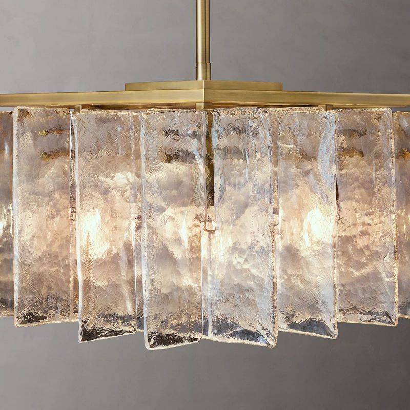 Lattica Square Dining Room Chandelier 37"