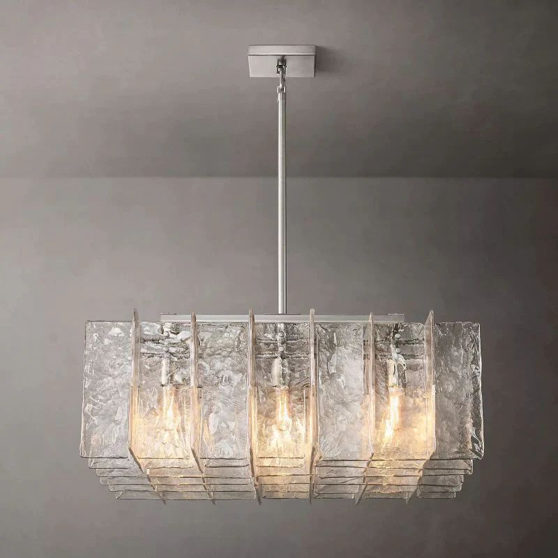 Lattica Square Dining Room Chandelier 37"