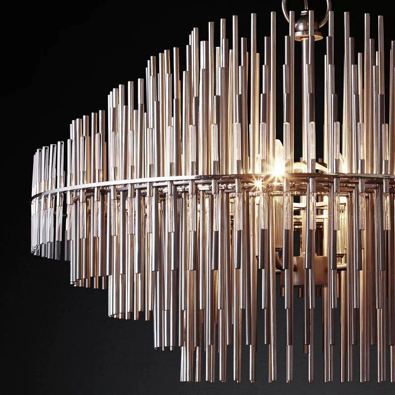 Lilian Sculpture Round Chandelier 32"