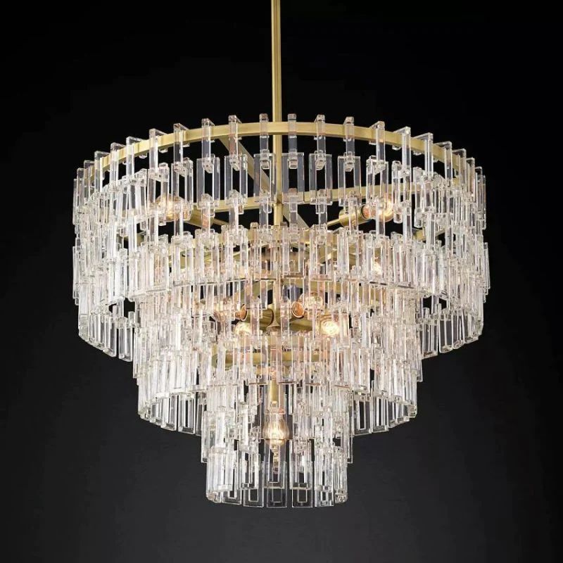 Marigna 3-Tier Round Living Room Chandelier 36"