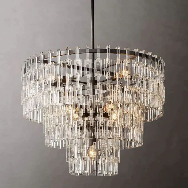 Marigna 3-Tier Round Living Room Chandelier 36"