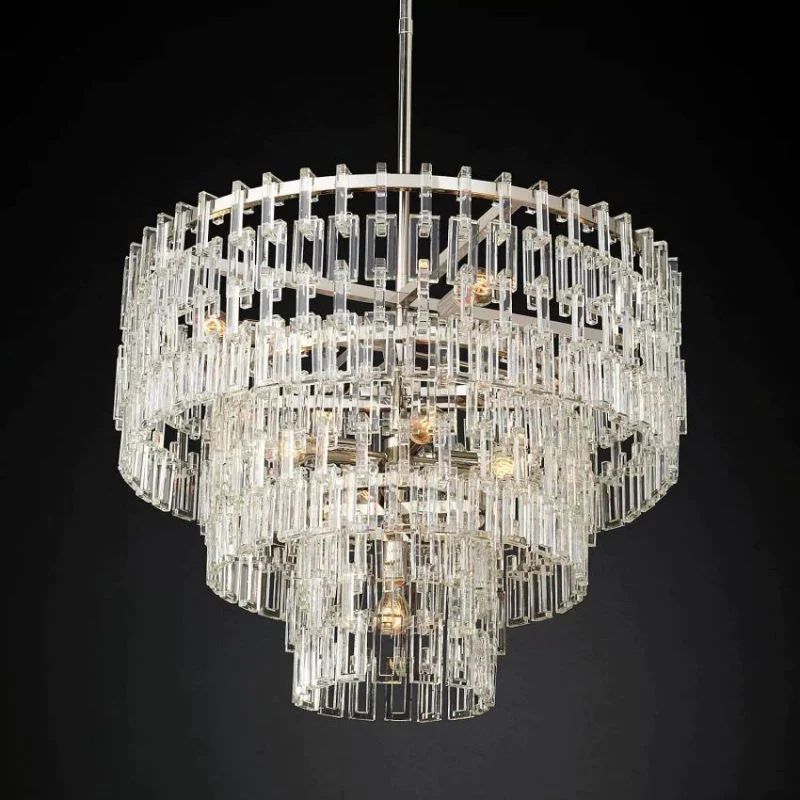 Marigna 3-Tier Round Living Room Chandelier 36"