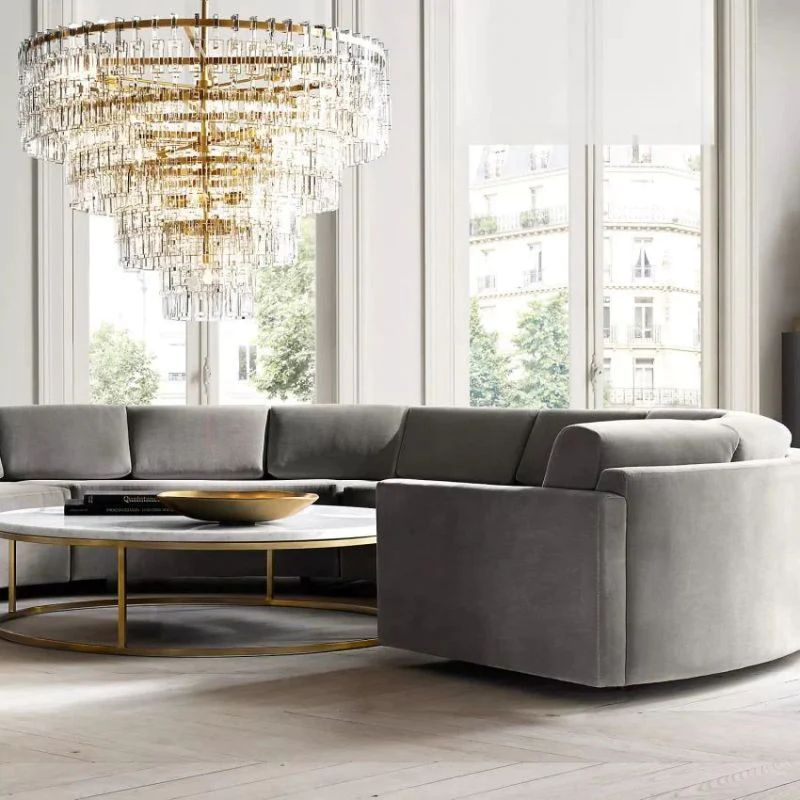 Marigna 3-Tier Round Living Room Chandelier 36"