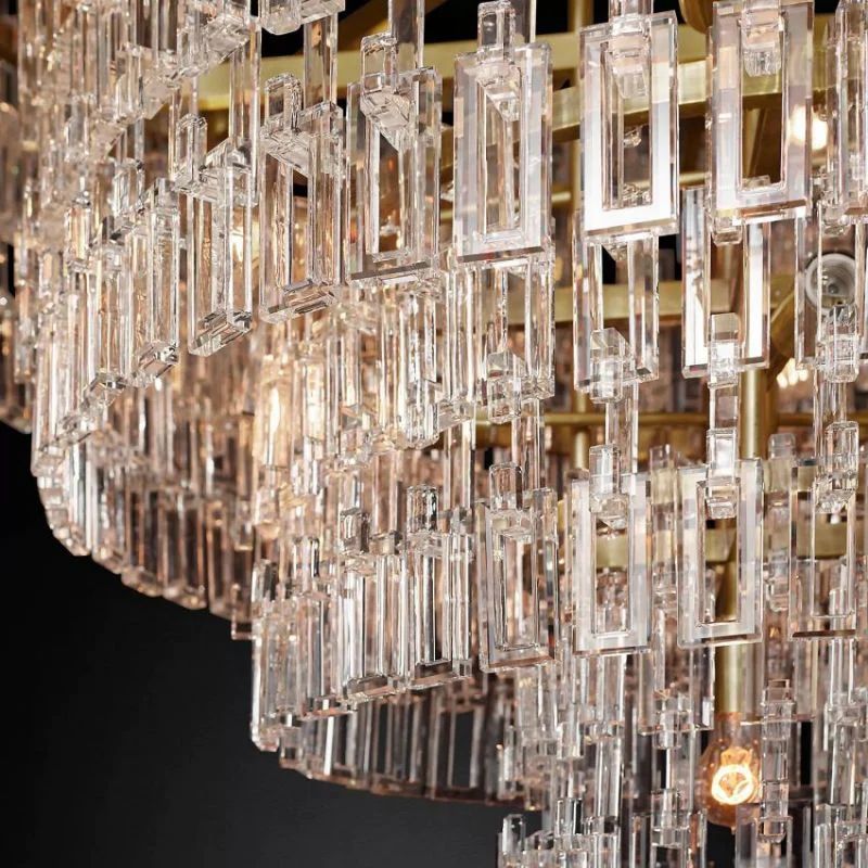 Marigna 3-Tier Round Living Room Chandelier 36"