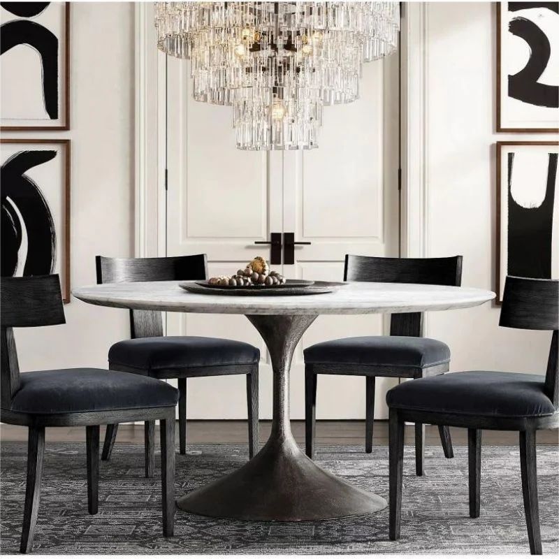 Marigna 4-Tier Round Dining Room Chandelier 48"