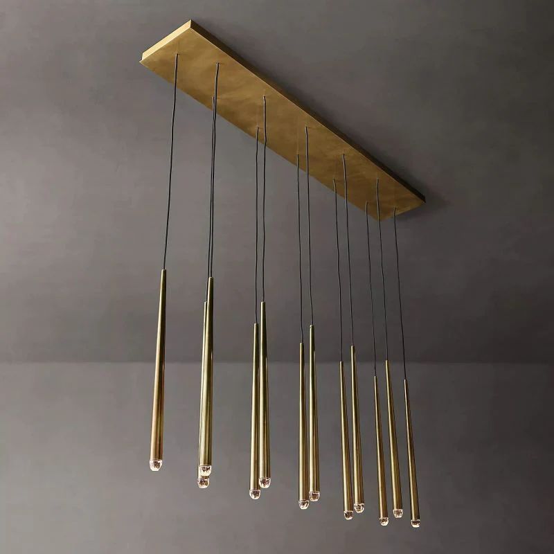 Aquitaine Modern Linear Dining Room Chandelier 60"