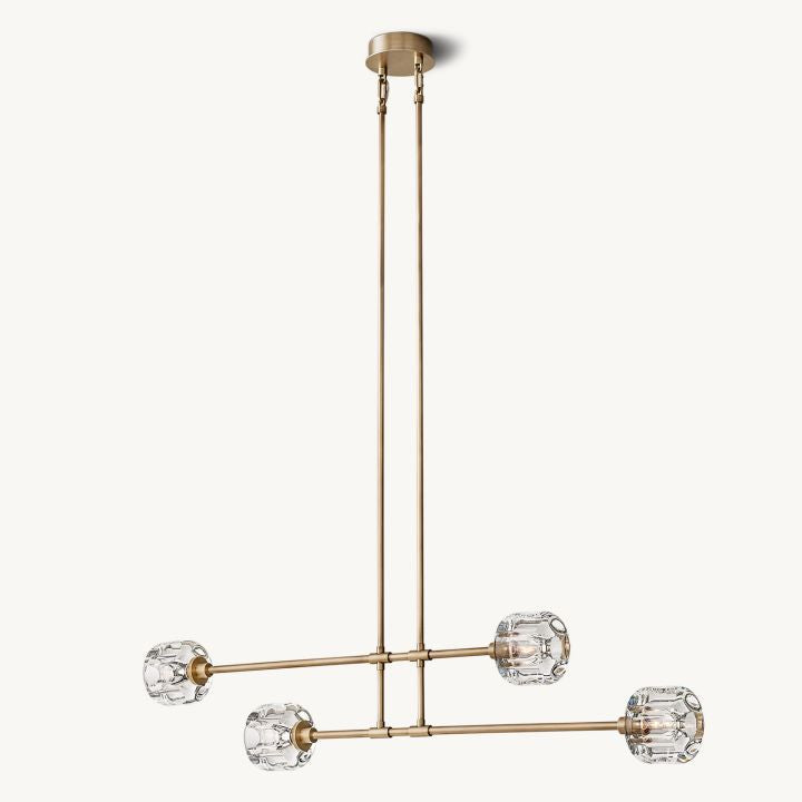 Demaret Modern Linear Living Room Chandelier 54“
