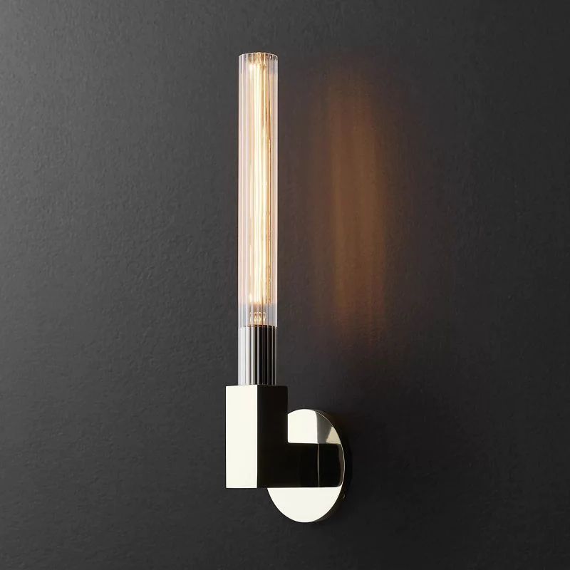Cannele Glass Bedroom Wall Sconce