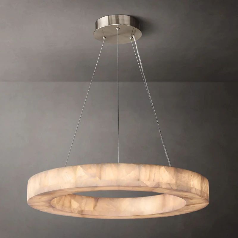 Riveage Calcite Round Chandelier 31"40"60"
