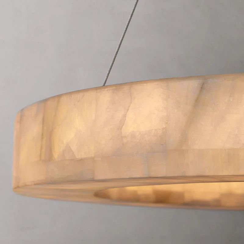 Riveage Calcite Round Chandelier 31"40"60"