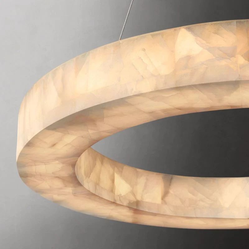 Riveage Calcite Round Chandelier 31"40"60"