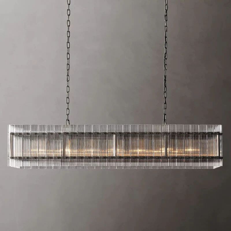 San Marco Rectangular Dining Room Chandelier 54"