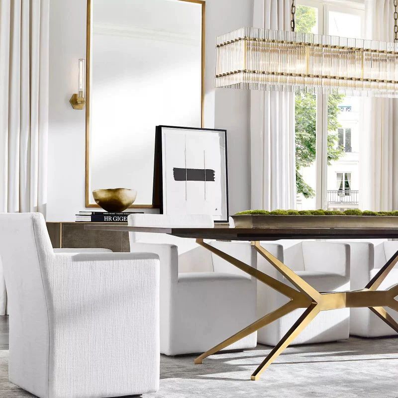 San Marco Rectangular Dining Room Chandelier 54"