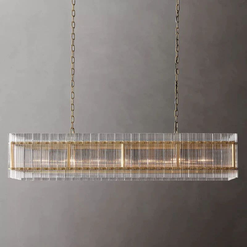 San Marco Rectangular Dining Room Chandelier 54"