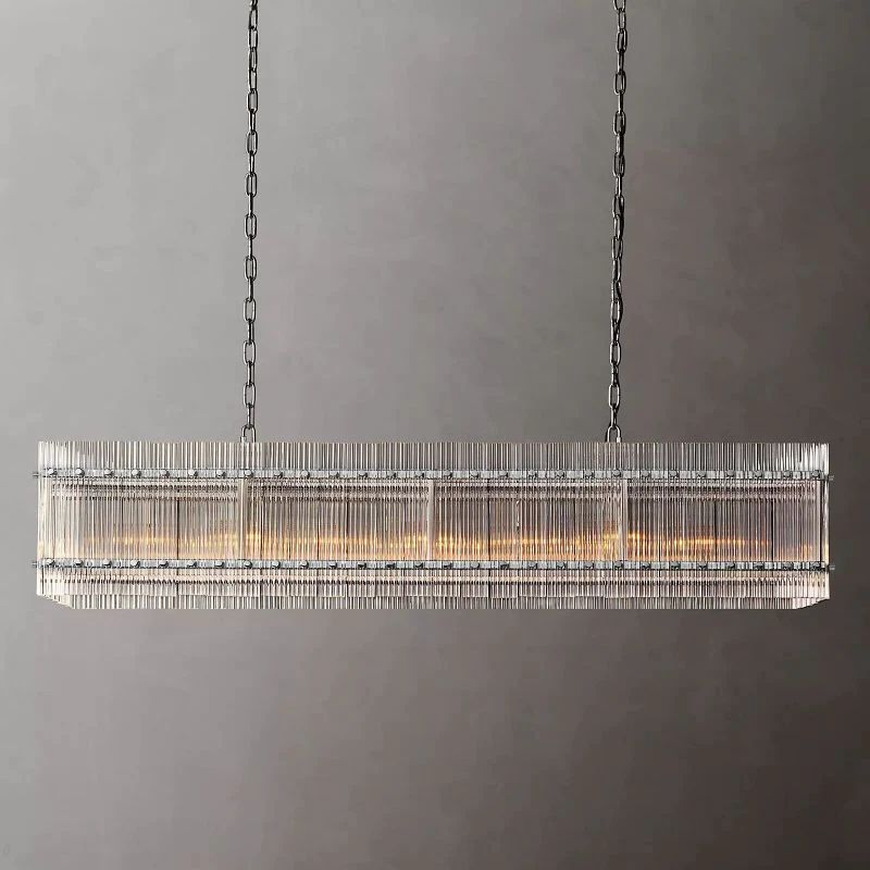 San Marco Rectangular Dining Room Chandelier 54"