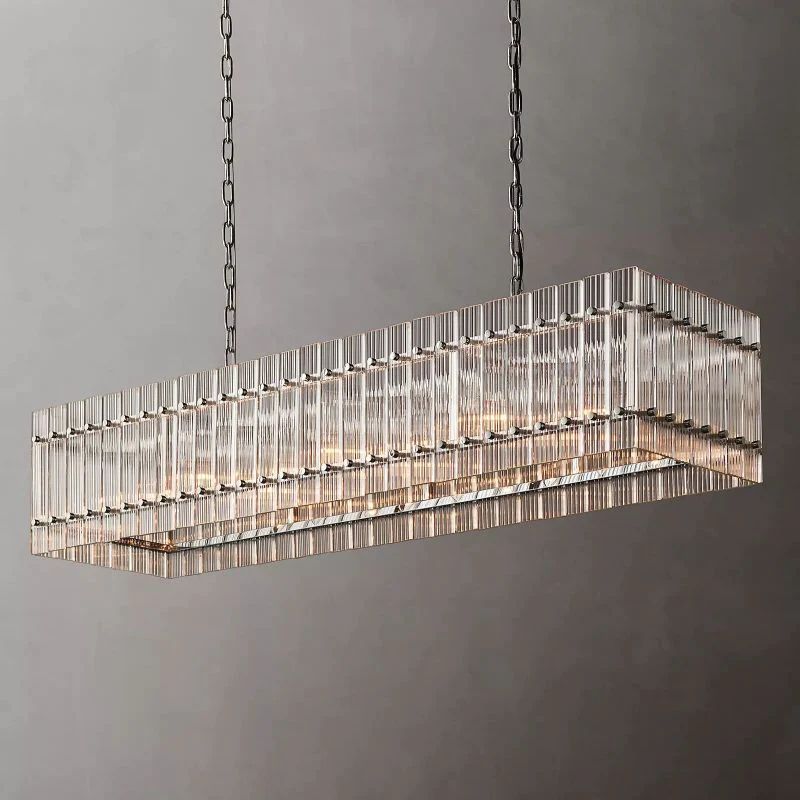 San Marco Rectangular Dining Room Chandelier 54"