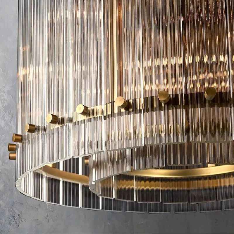Sanma Round Dining Room Chandelier 22"