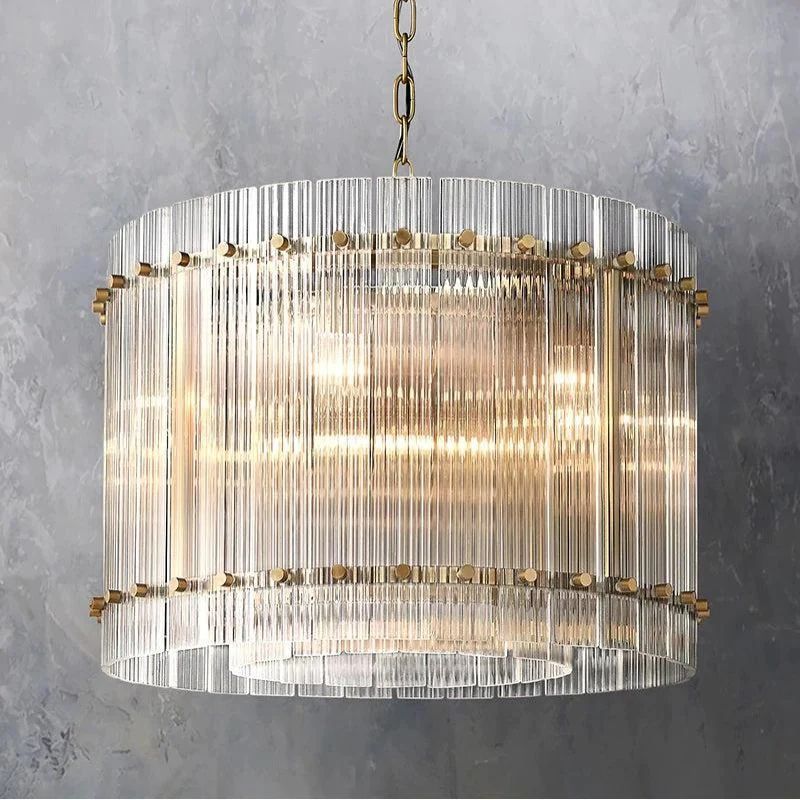 Sanma Round Dining Room Chandelier 22"