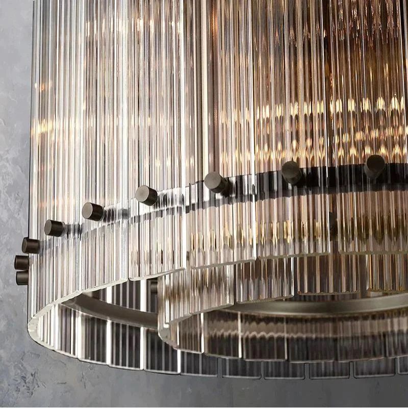 Sanma Round Dining Room Chandelier 22"
