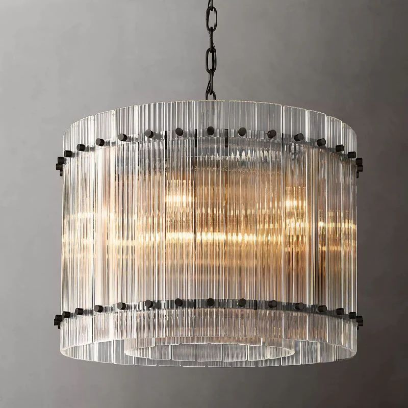 Sanma Round Dining Room Chandelier 22"